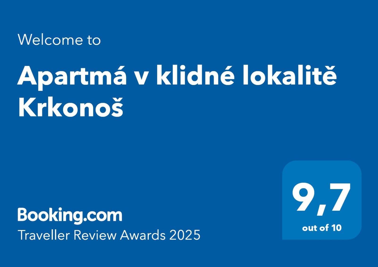 Apartma V Klidne Lokalite Krkonos Pec pod Snezkou Exterior photo